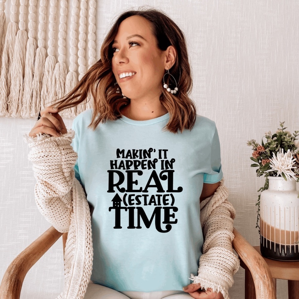 Real Estate Cute Graphic T-Shirt